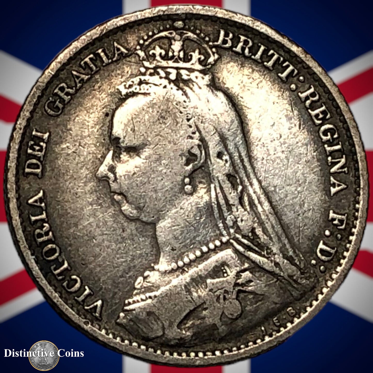 Great Britain 1892 Six Pence GB2760