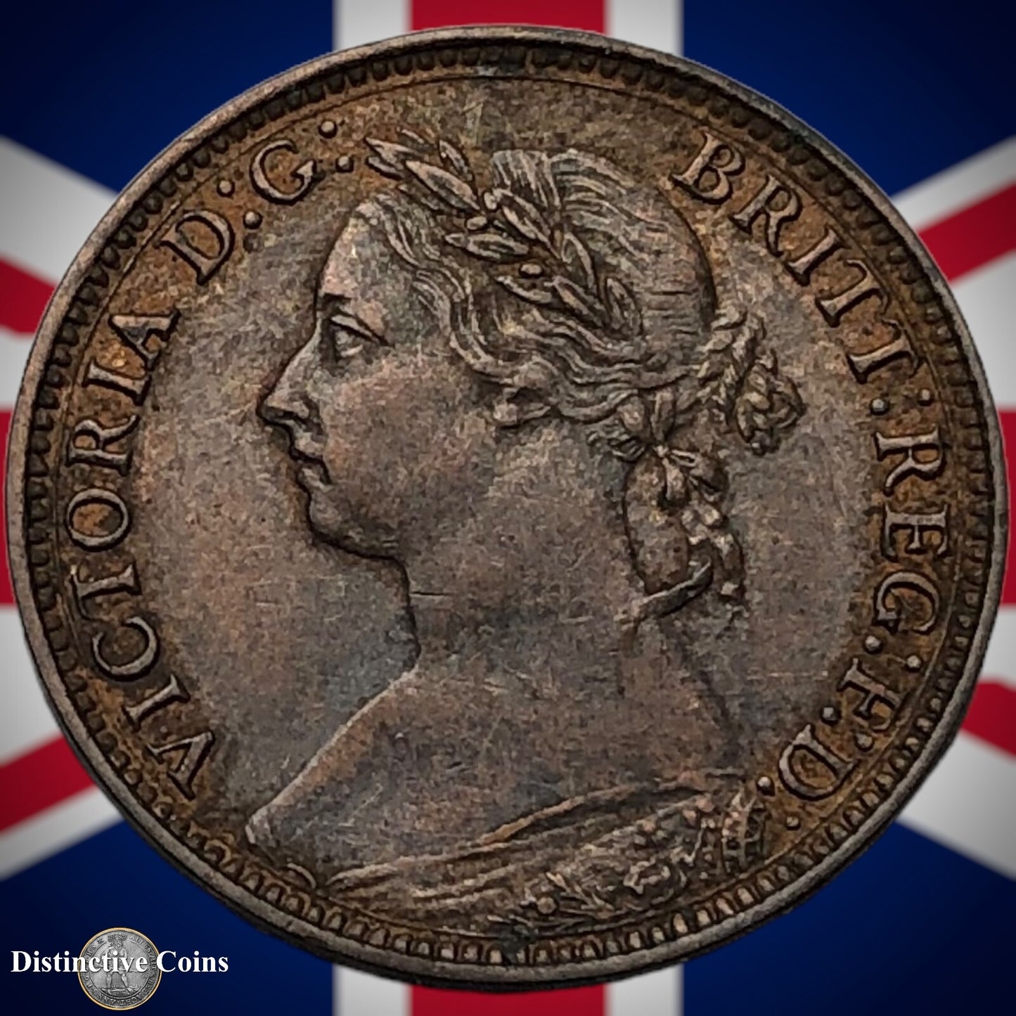 Great Britain 1881 H Farthing 1/4d GB3954