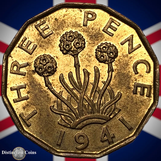 Great Britain 1941 Three Pence GB2402