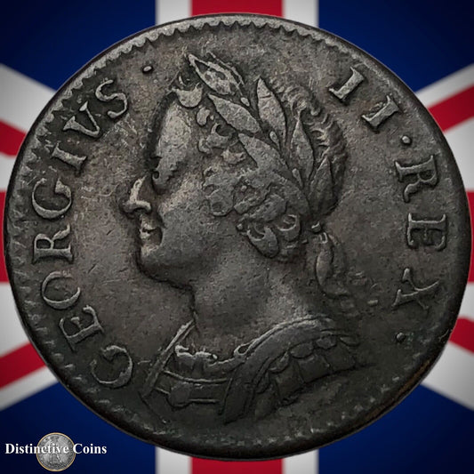 Great Britain 1754 Farthing 1/4d GB3180