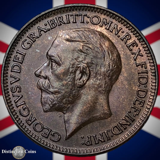 Great Britain 1934 Farthing 1/4d GB4944