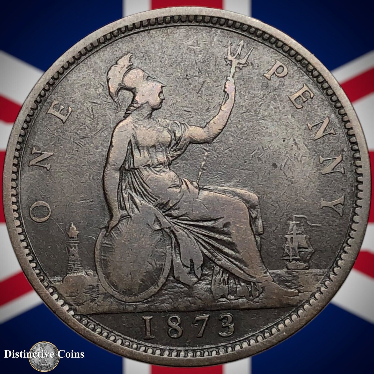 Great Britain 1873 Penny 1d GB6328