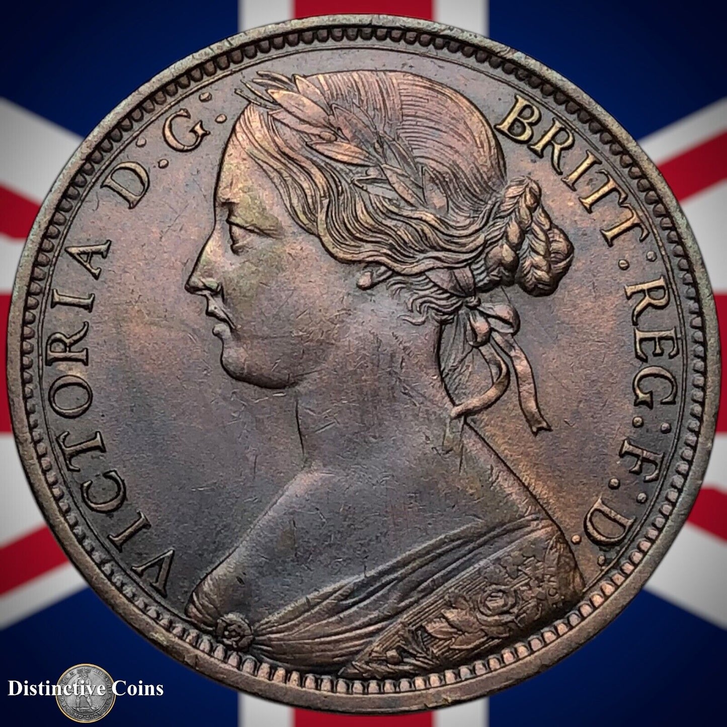 Great Britain 1862 Penny 1d GB6231