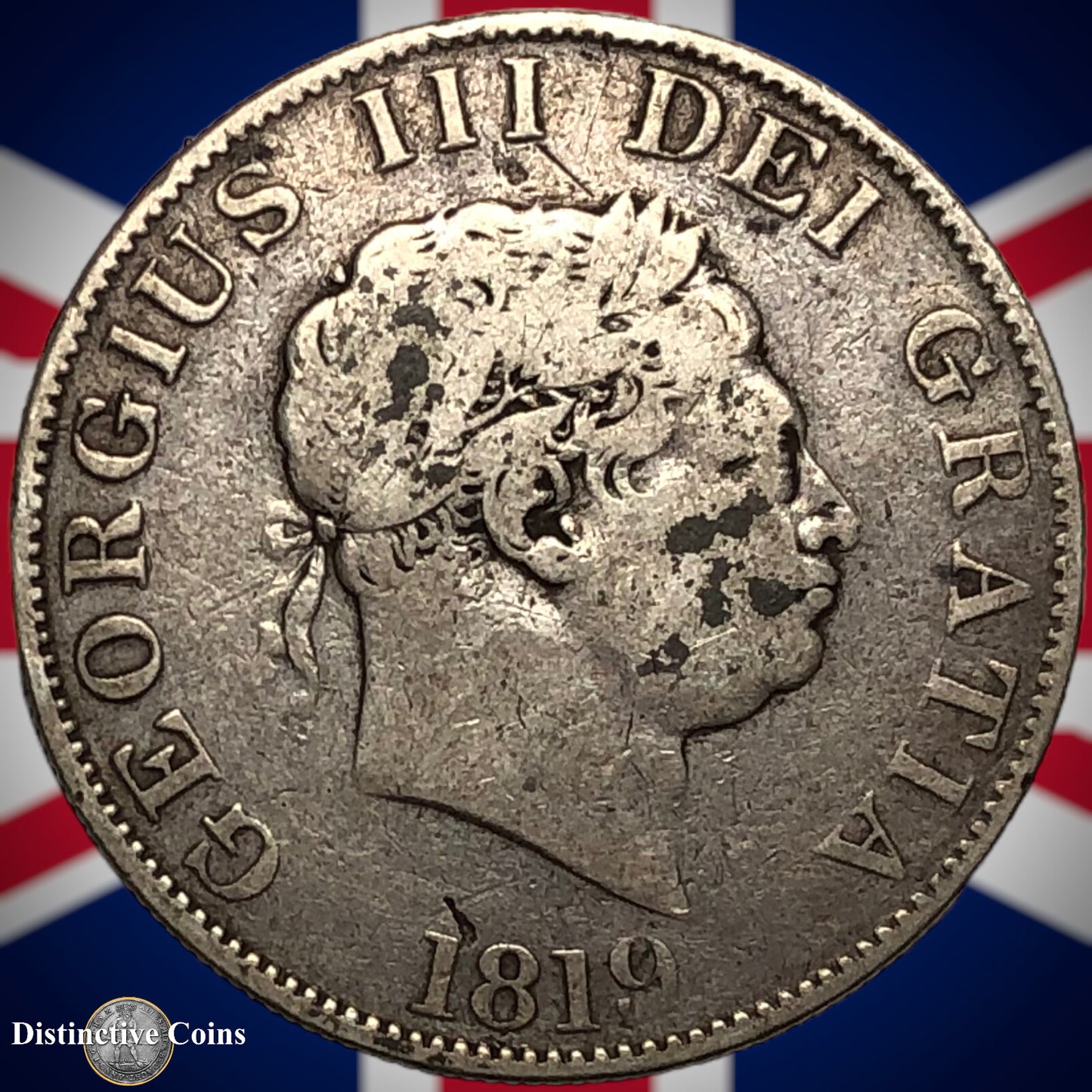 Great Britain 1819 Half Crown GB1164