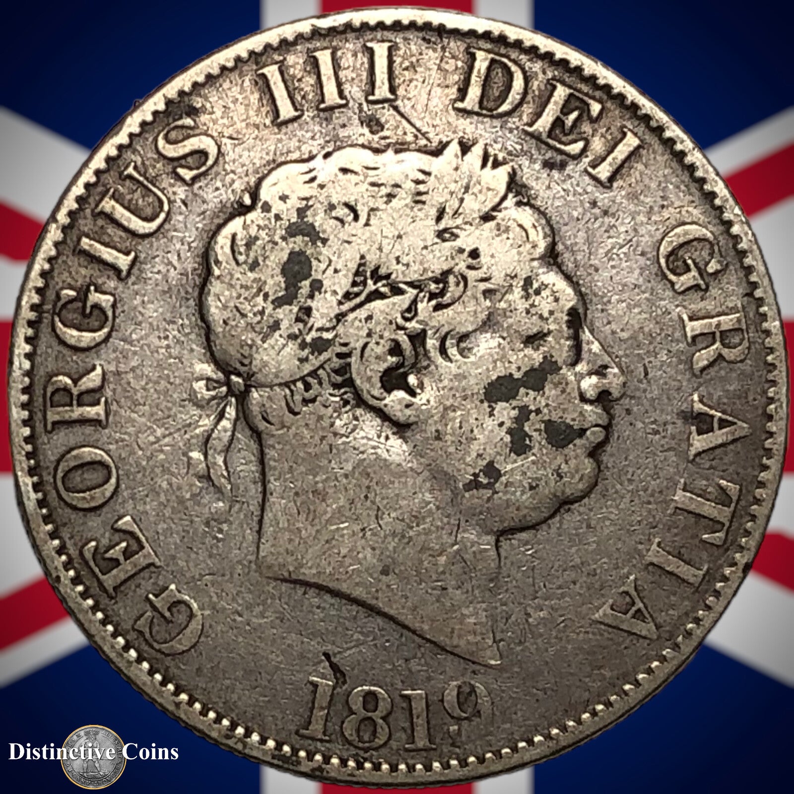 Great Britain 1819 Half Crown GB1164