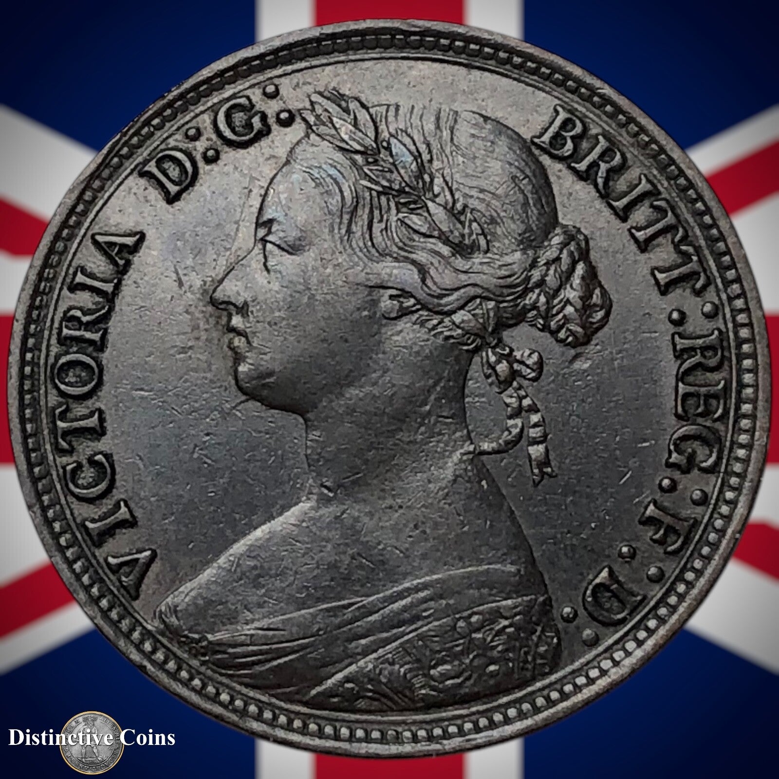 Great Britain 1880 Half Penny 1/2d GB5555