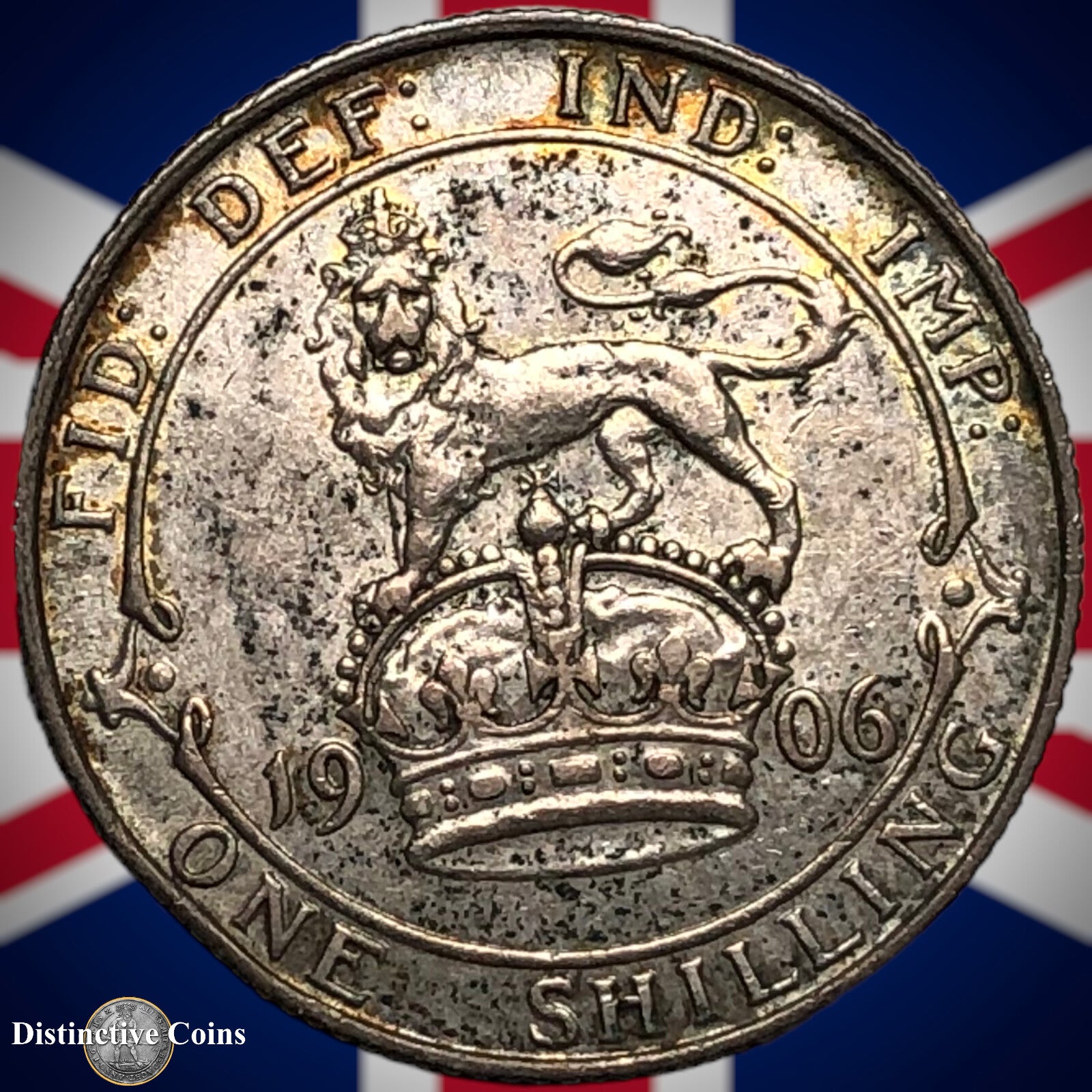 Great Britain 1906 British One Shilling GB0833