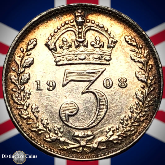 Great Britain 1908 Three Pence GB2120