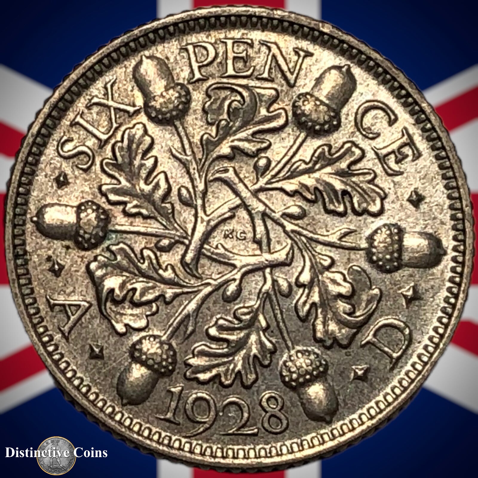 Great Britain 1928 Six Pence GB1686