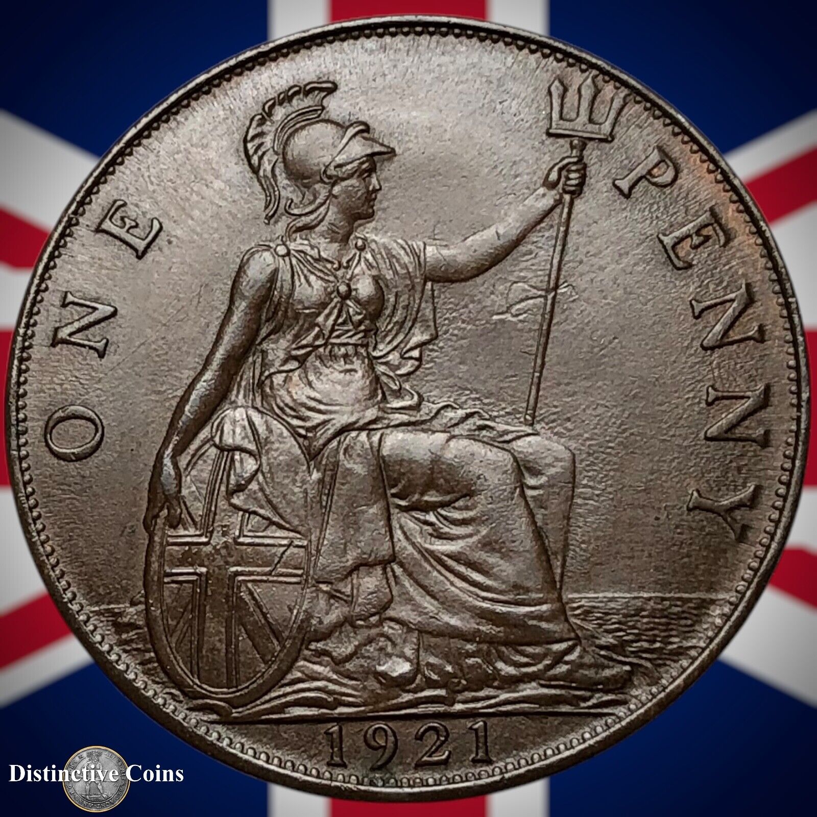 Great Britain 1921 Penny 1d GB6981