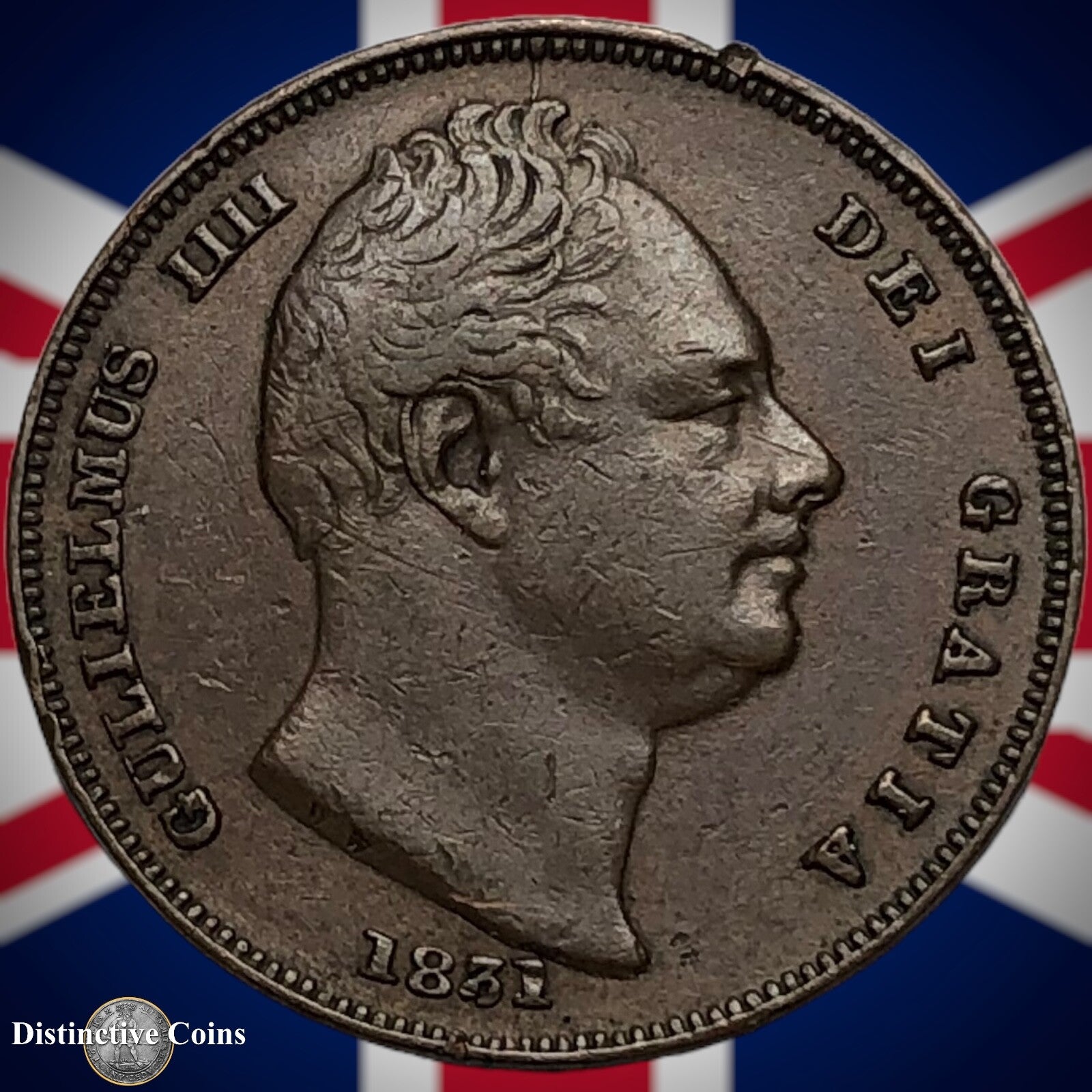 Great Britain 1831 Farthing 1/4d GB3362