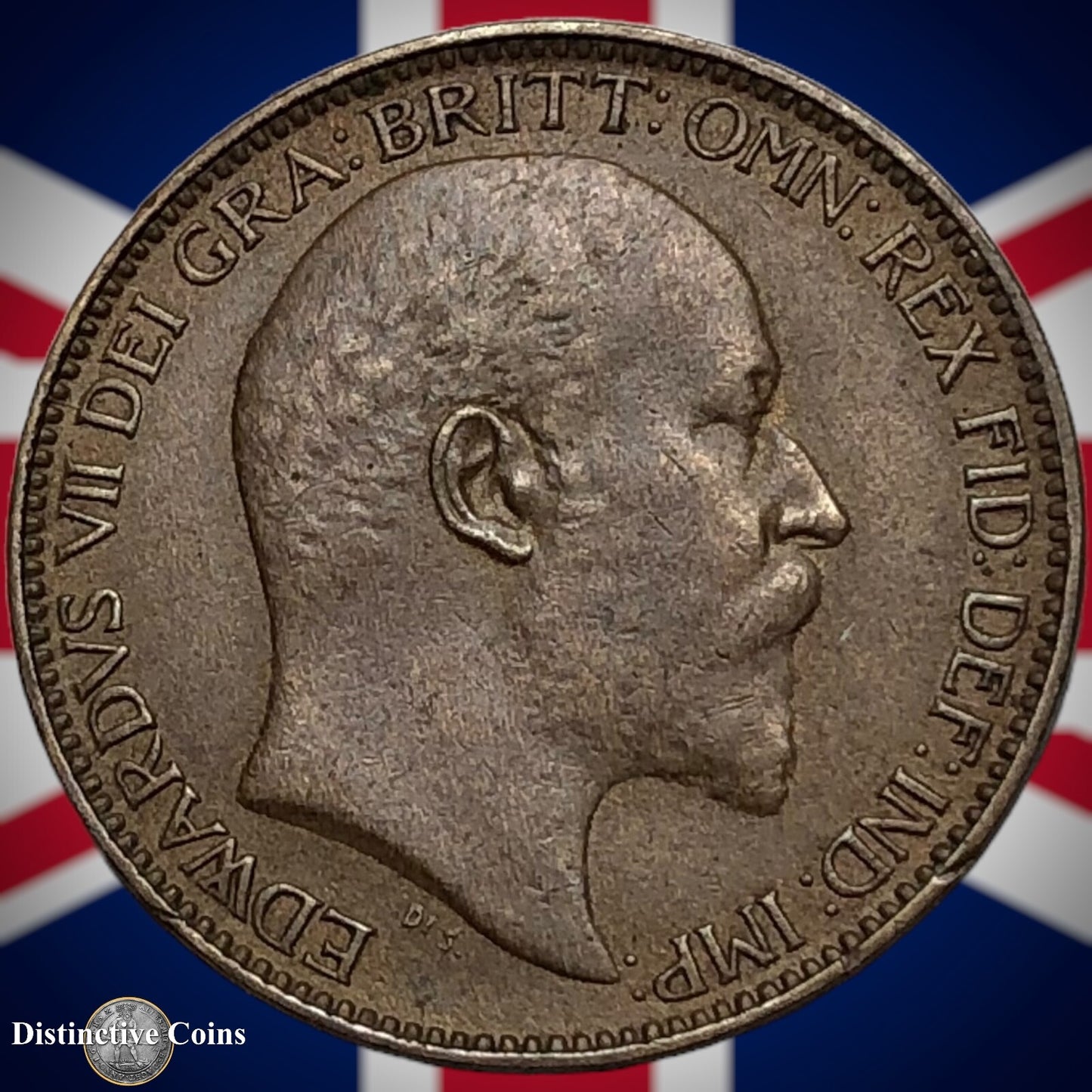 Great Britain 1907 Farthing 1/4d GB4602