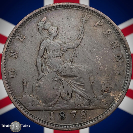 Great Britain 1878 Penny 1d GB6403