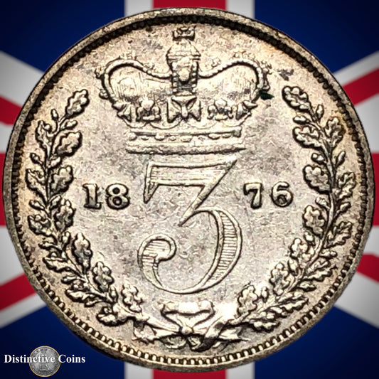 Great Britain 1876 Three Pence GB1880