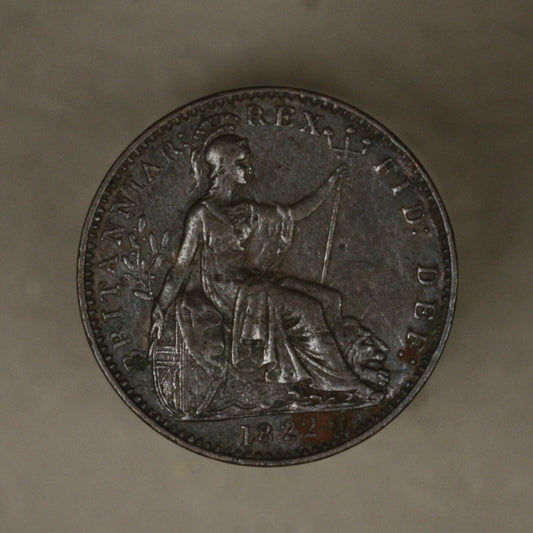 Great Britain 1822 Farthing dark