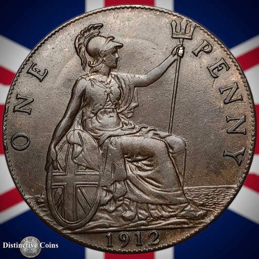 Great Britain 1912 Penny 1d GB6775