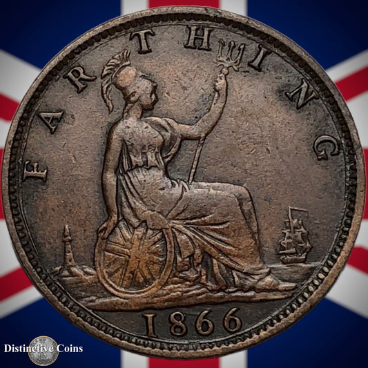 Great Britain 1866 Farthing 1/4d GB3552