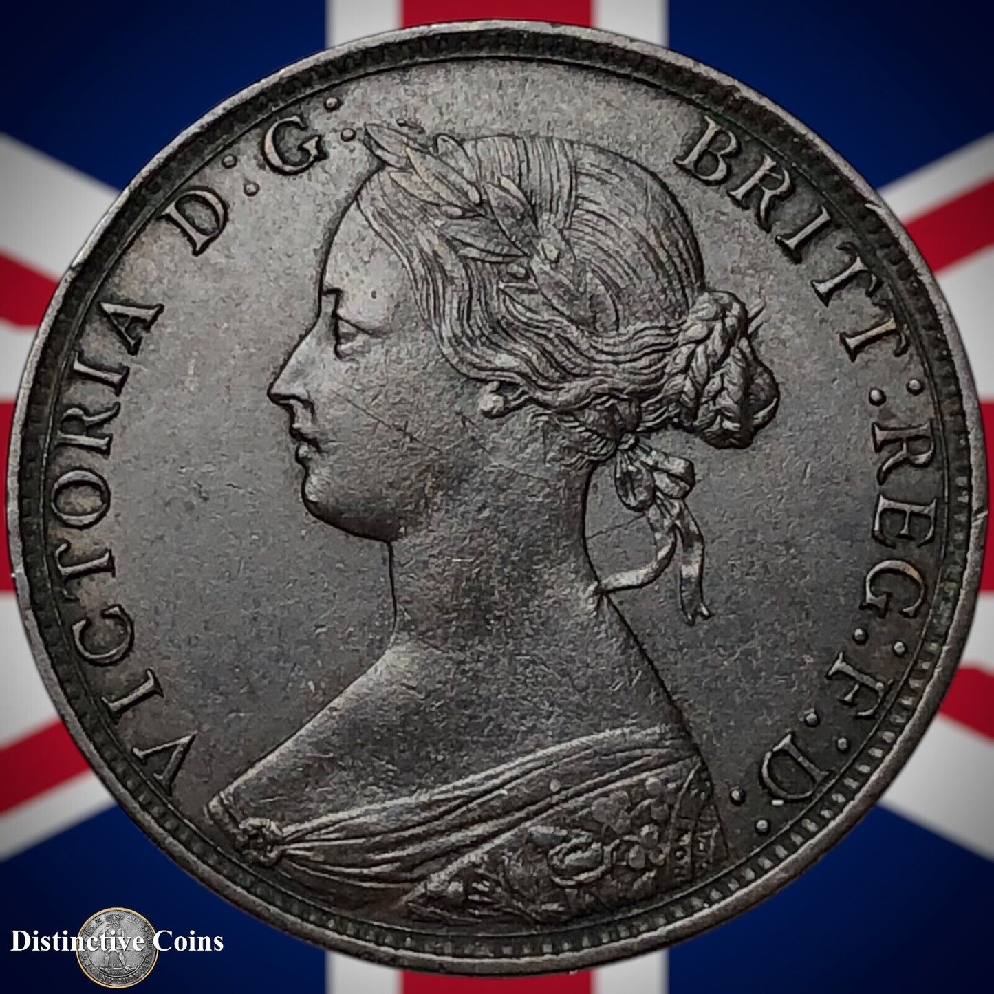 Great Britain 1862 Half Penny 1/2d GB5447