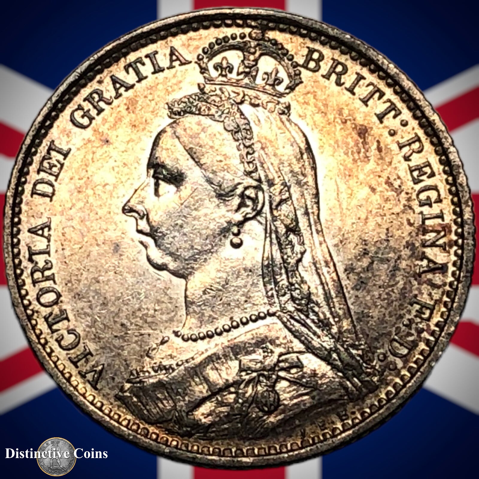 Great Britain 1887 Six Pence GB2663