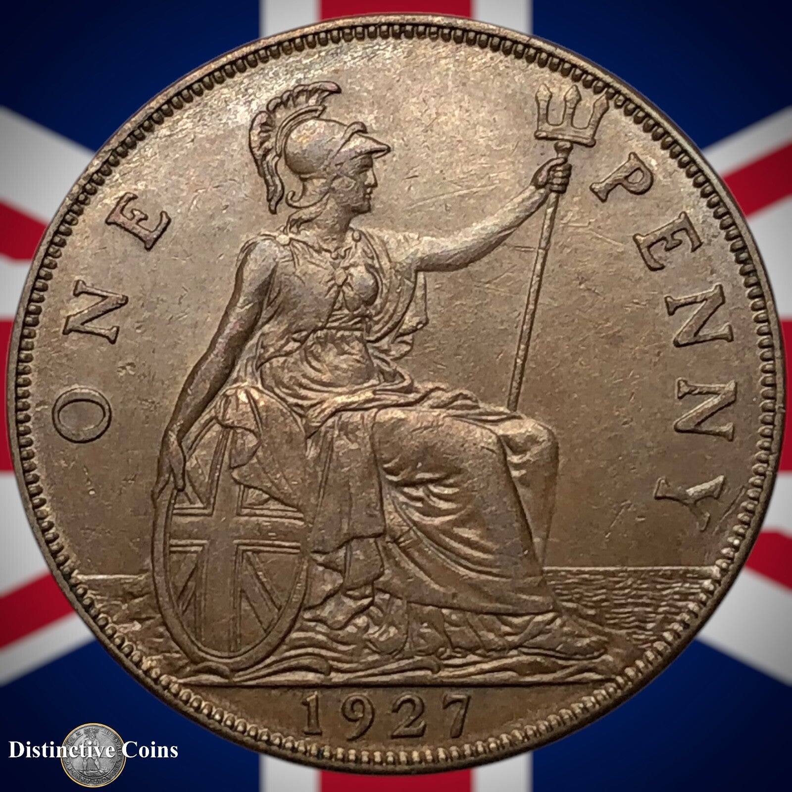 Great Britain 1927 Penny 1d GB7069