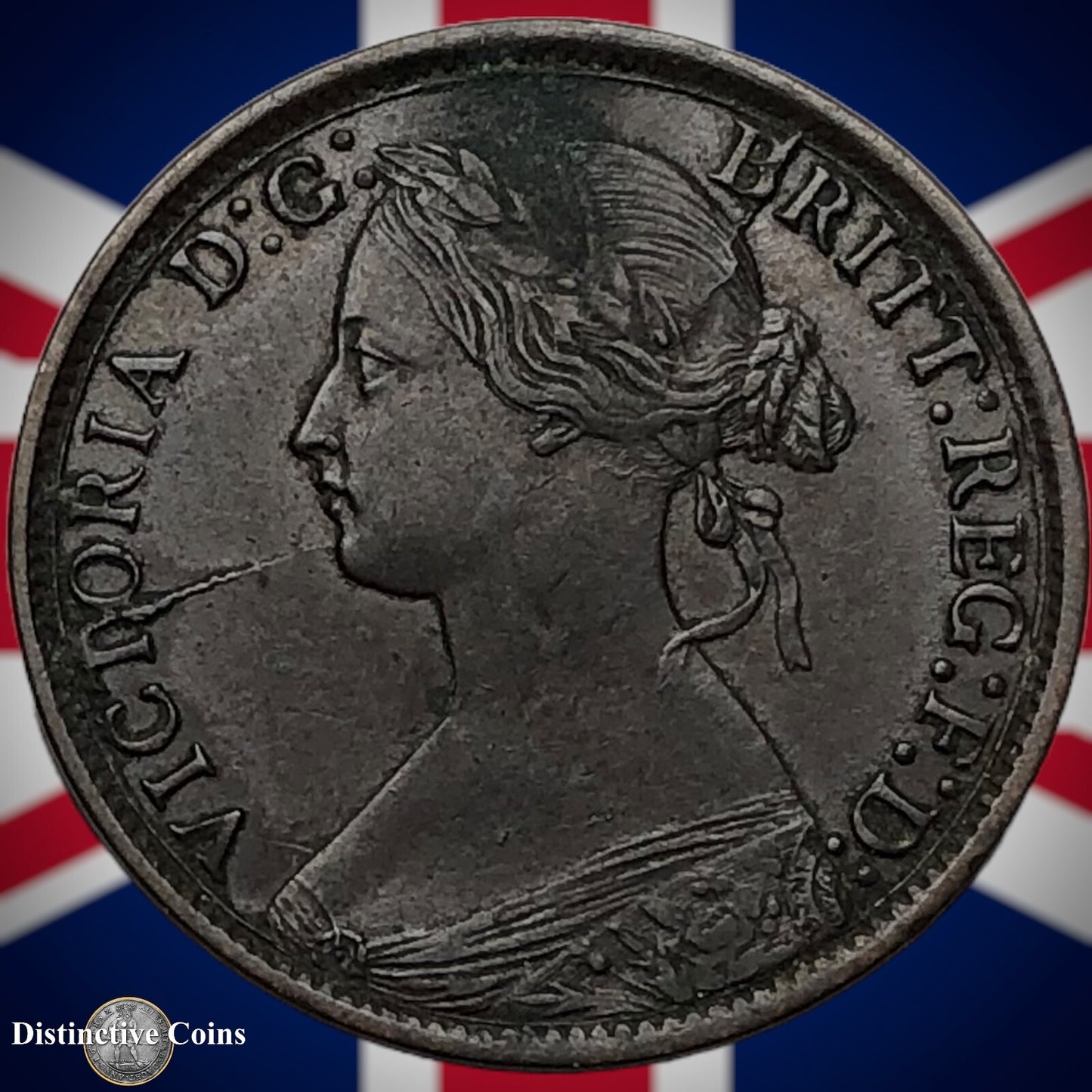 Great Britain 1872 Farthing 1/4d GB3657