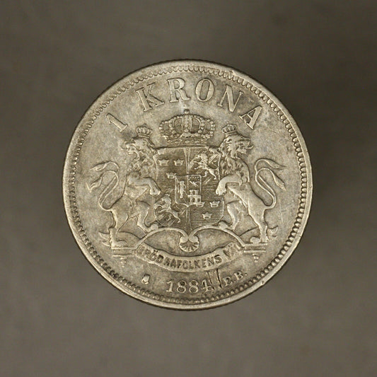 Sweden 1884 Krona