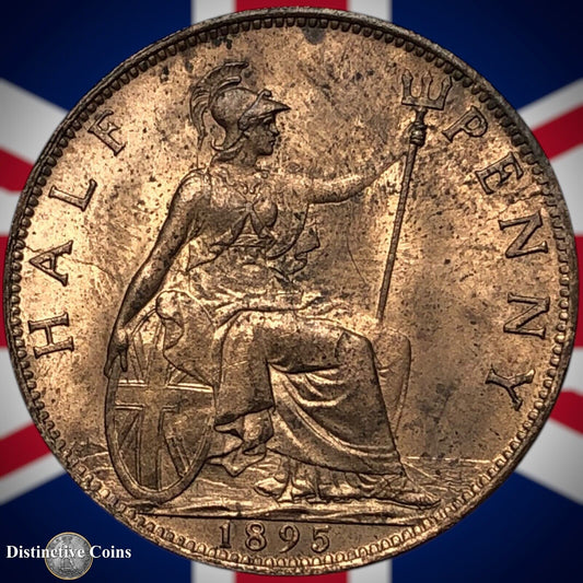 Great Britain 1895 Half Penny 1/2d GB5720