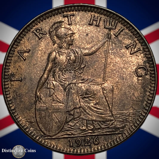 Great Britain 1926 Farthing 1/4d GB4841