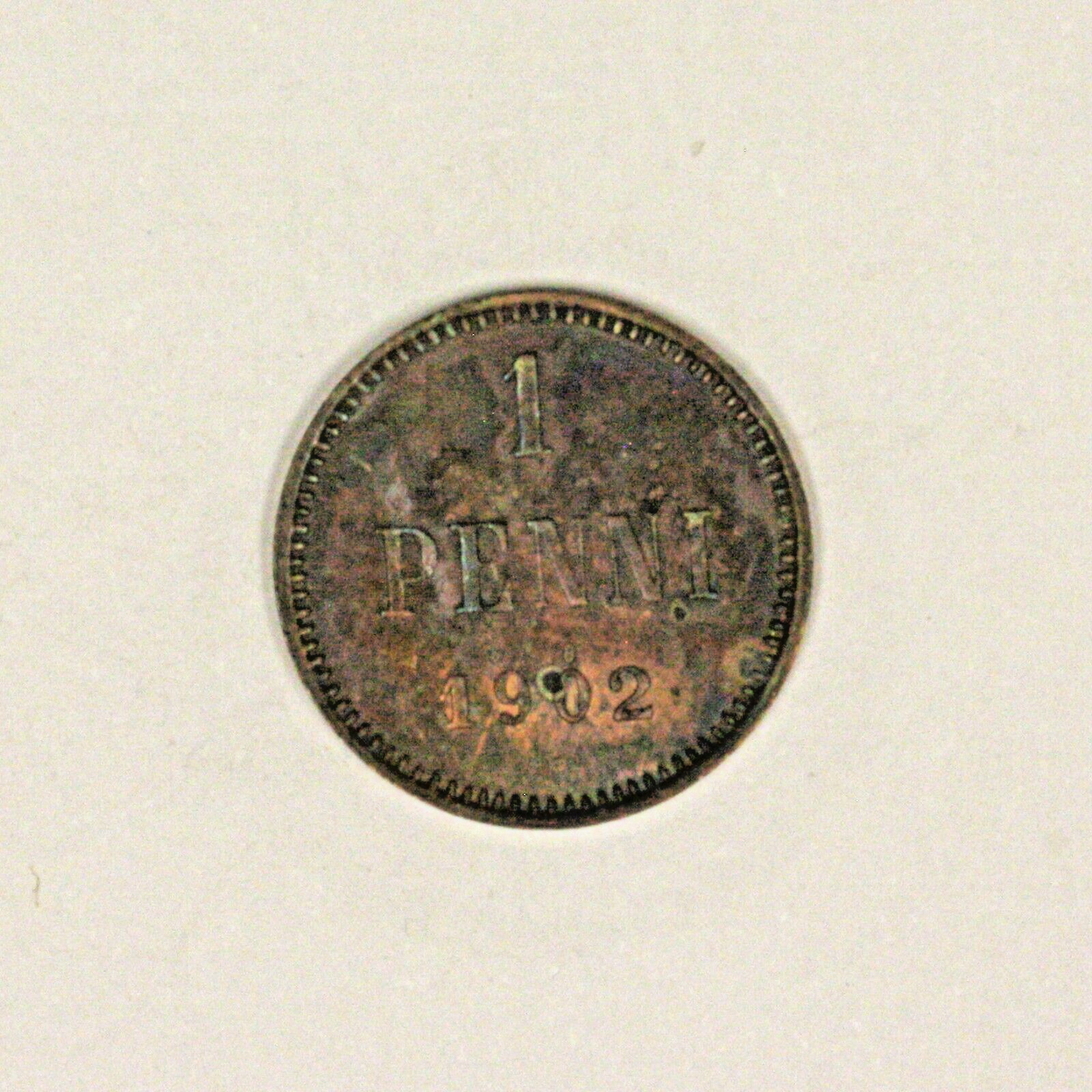 Finland 1902 1 Penni  NICE GRADE
