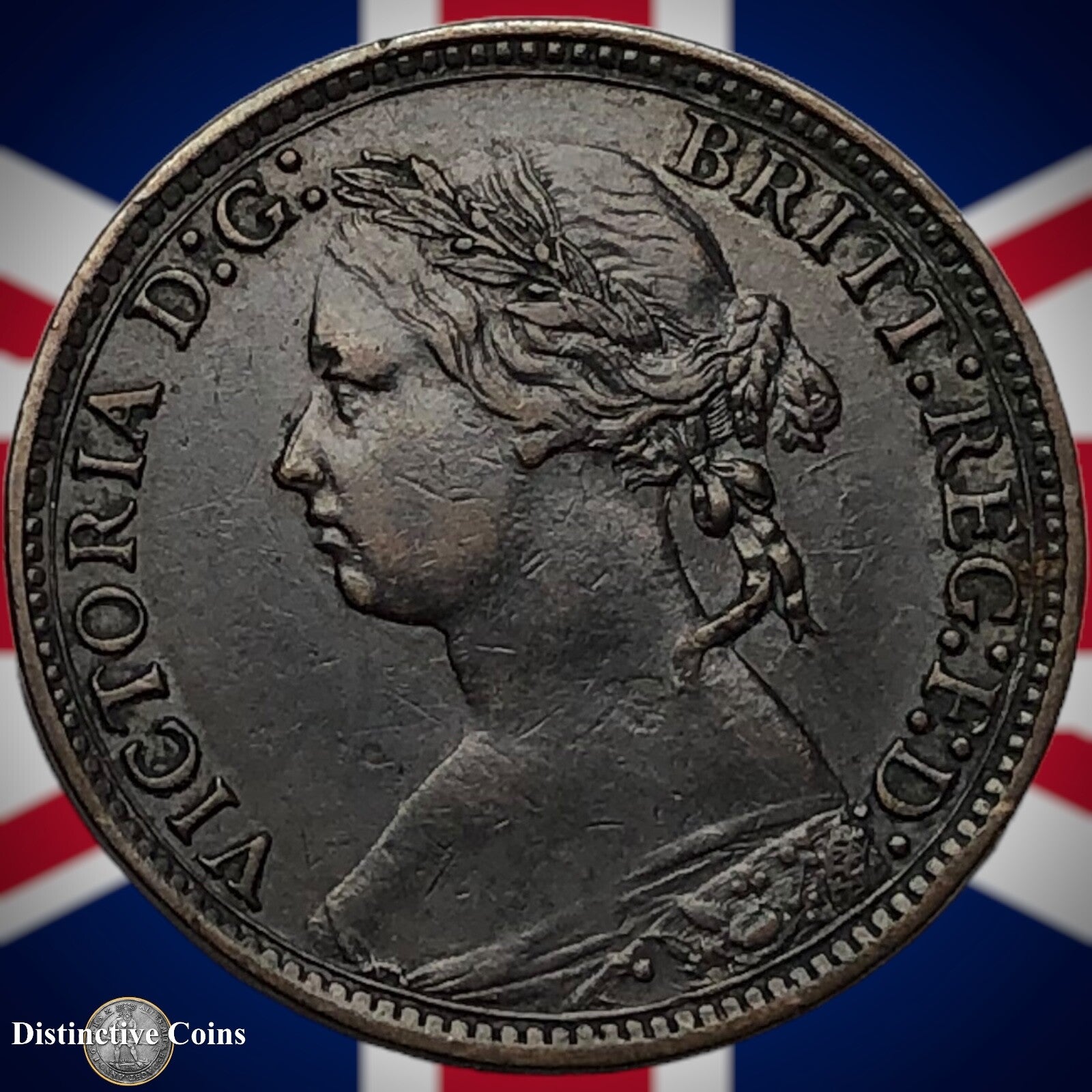 Great Britain 1878 Farthing 1/4d GB3782