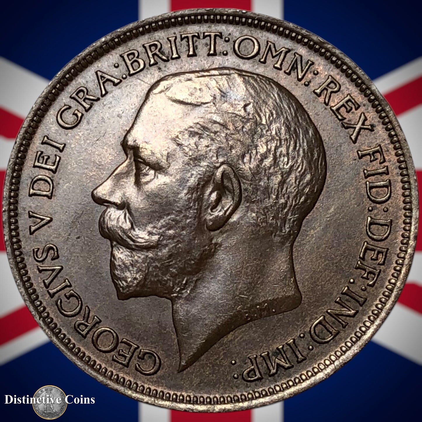 Great Britain 1913 Penny 1d GB6813