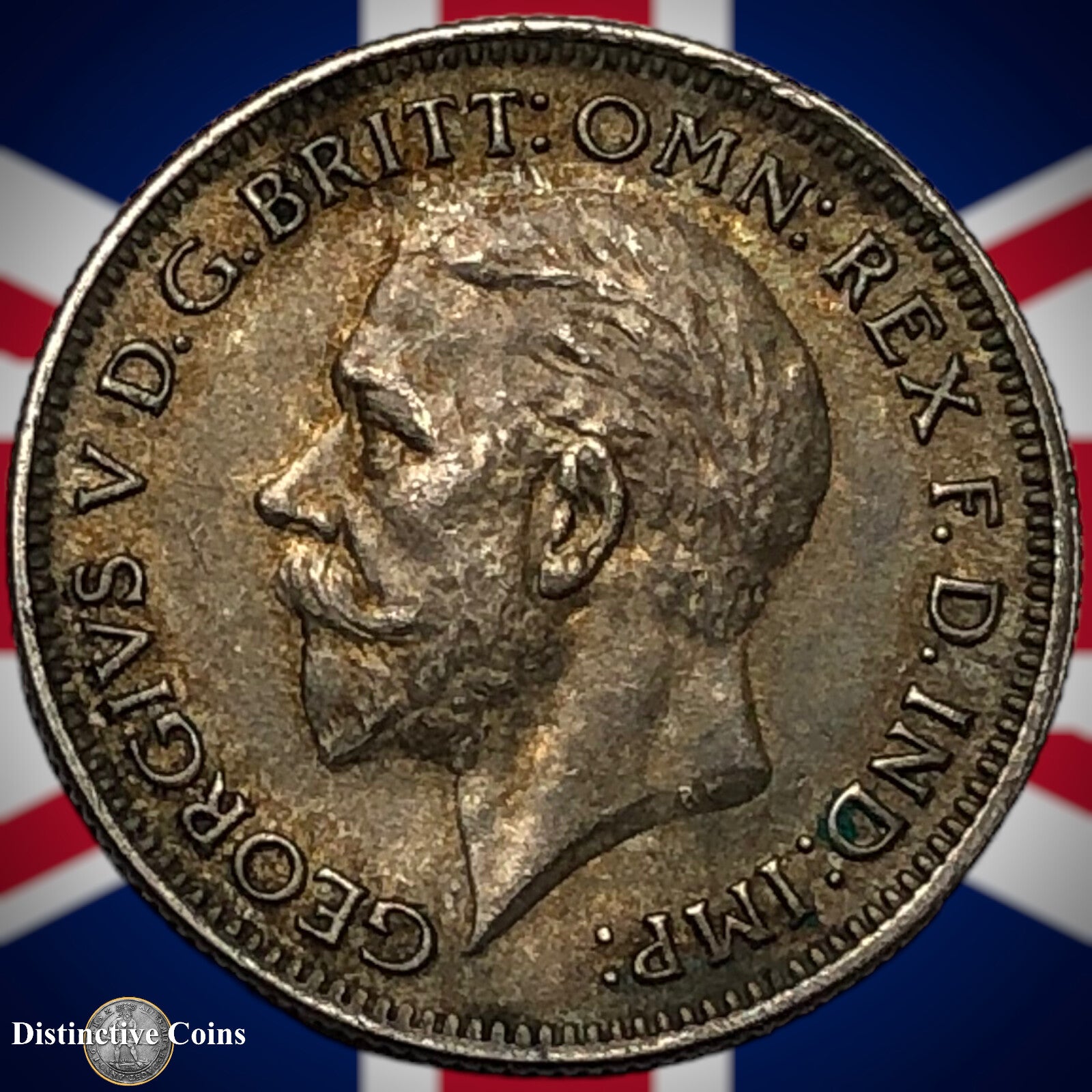 Great Britain 1933 Six Pence GB1708