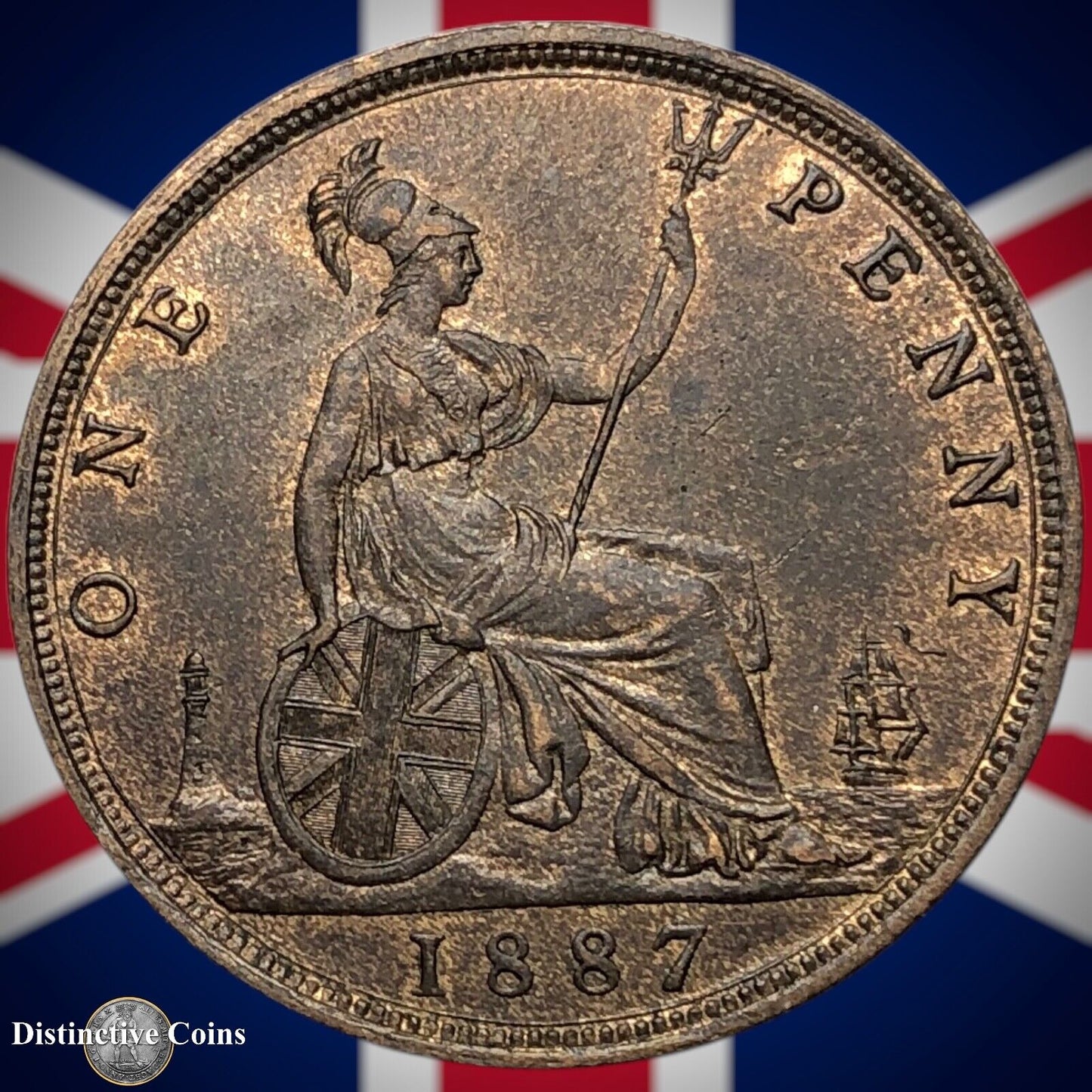 Great Britain 1887 Penny 1d GB6470