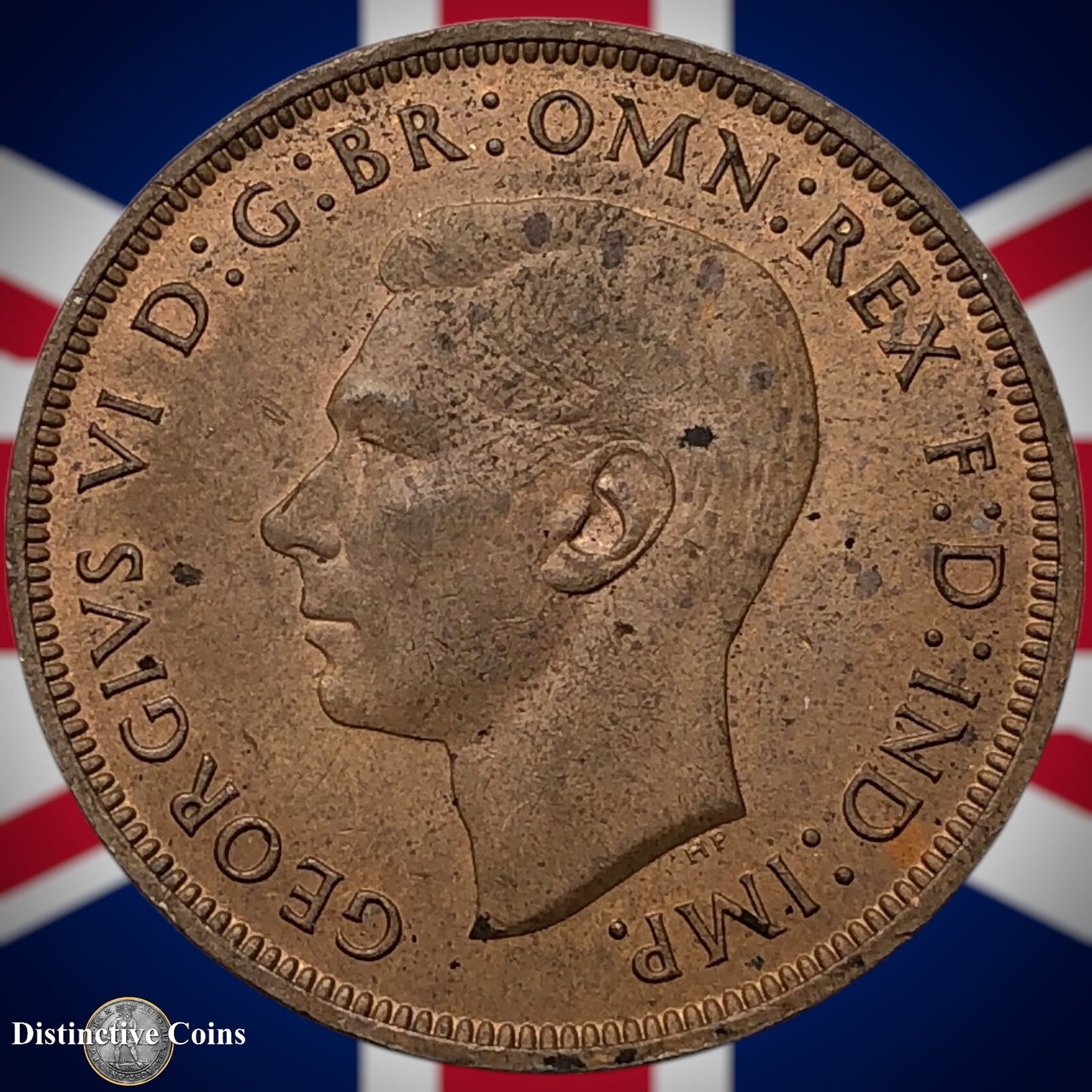 Great Britain 1944 Penny 1d GB7261