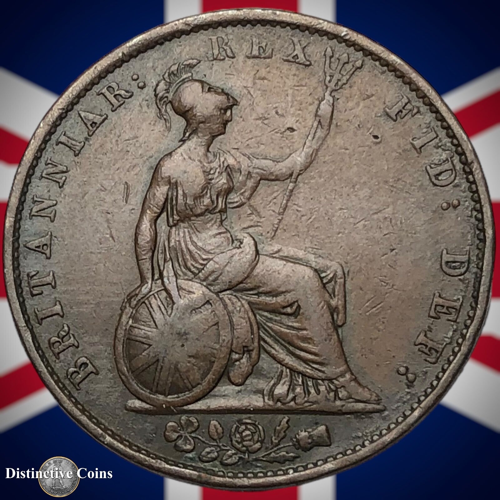 Great Britain 1831 Half Penny 1/2d GB5225