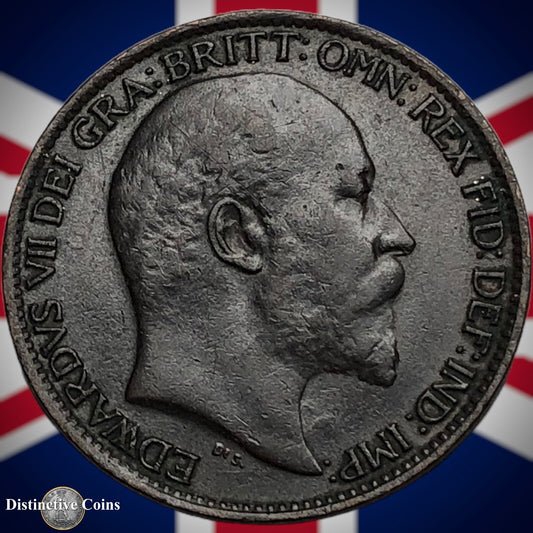 Great Britain 1903 Farthing 1/4d GB4525