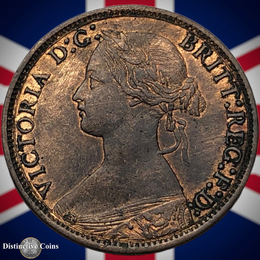 Great Britain 1868 Farthing 1/4d GB3633