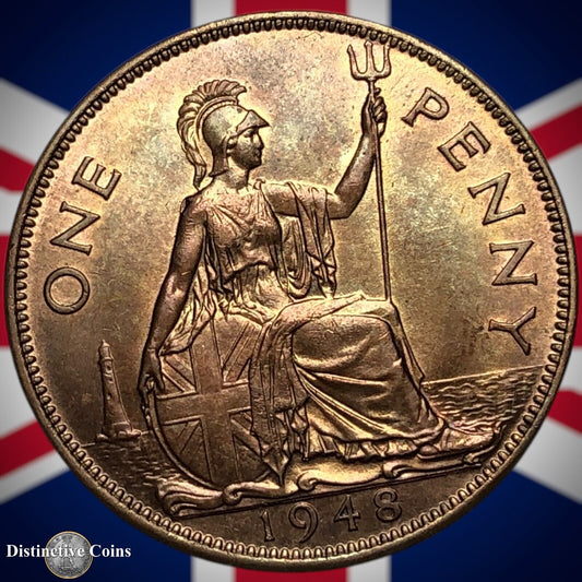 Great Britain 1948 Penny 1d GB7292