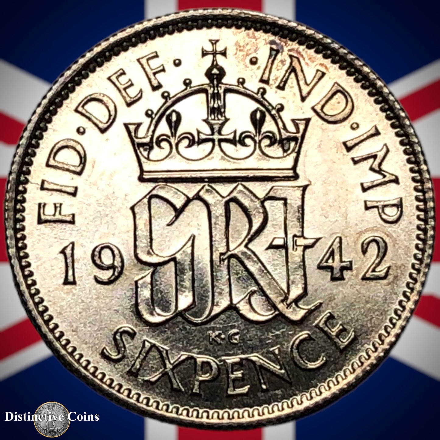 Great Britain 1942 Six Pence GB1726