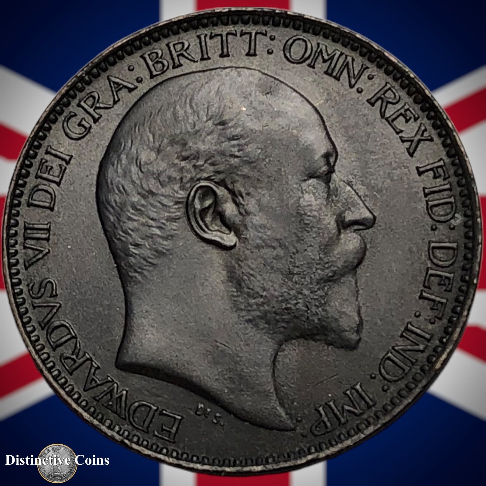 Great Britain 1908 Farthing 1/4d GB4610