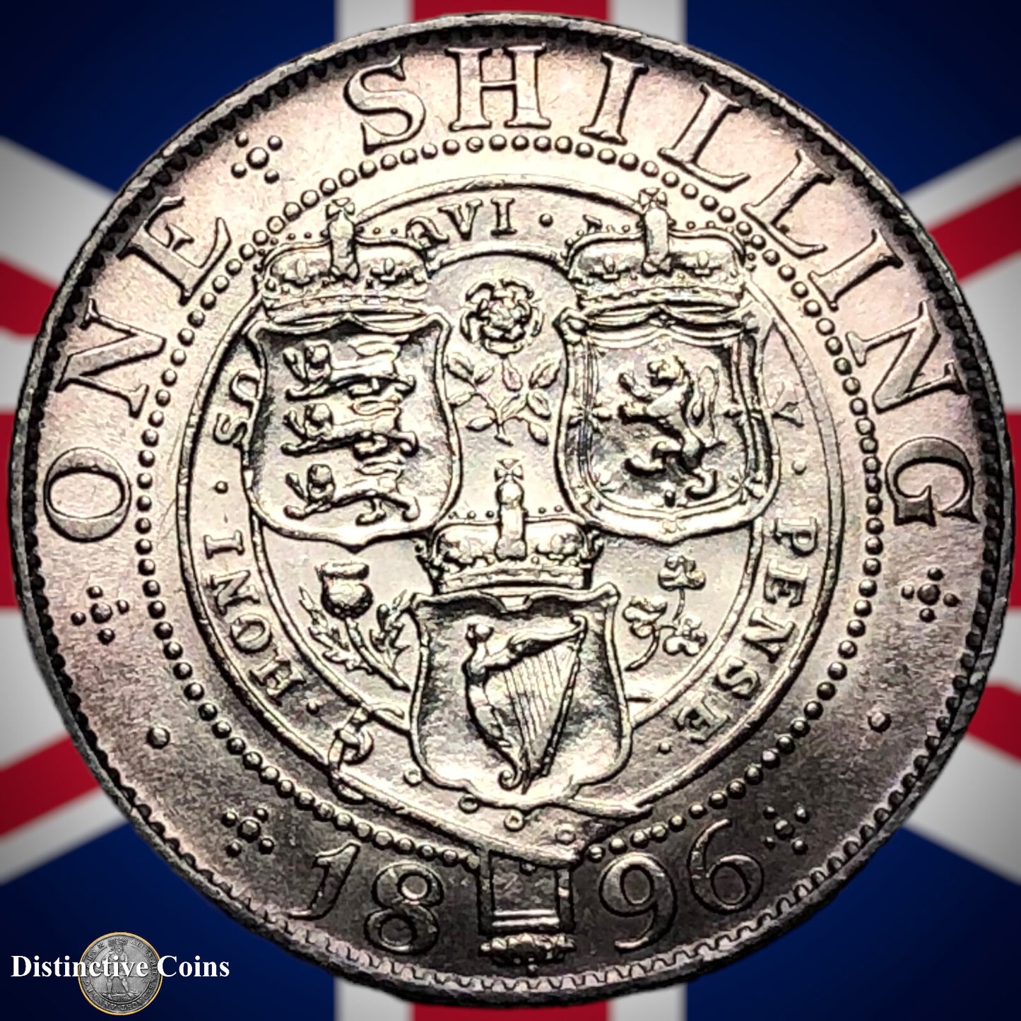 Great Britain 1896 British One Shilling GB0666