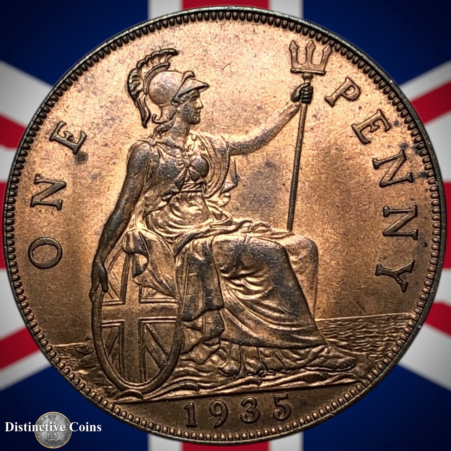 Great Britain 1935 Penny 1d GB7169