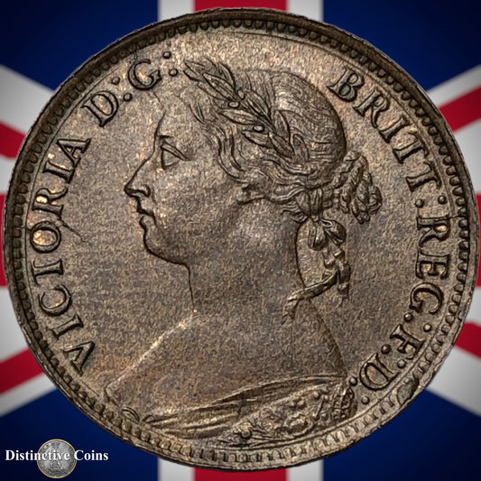 Great Britain 1884 Farthing 1/4d GB4130