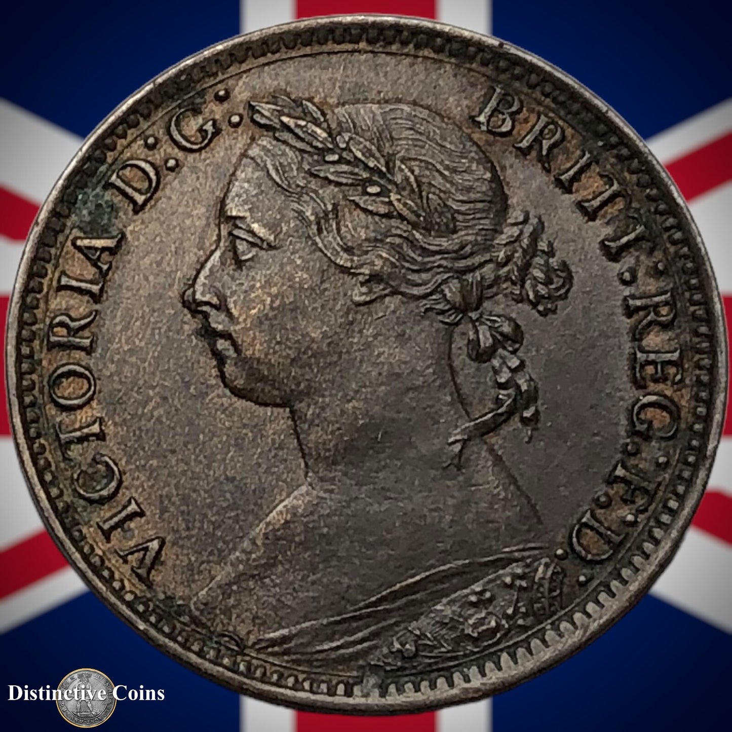 Great Britain 1886 Farthing 1/4d GB4218