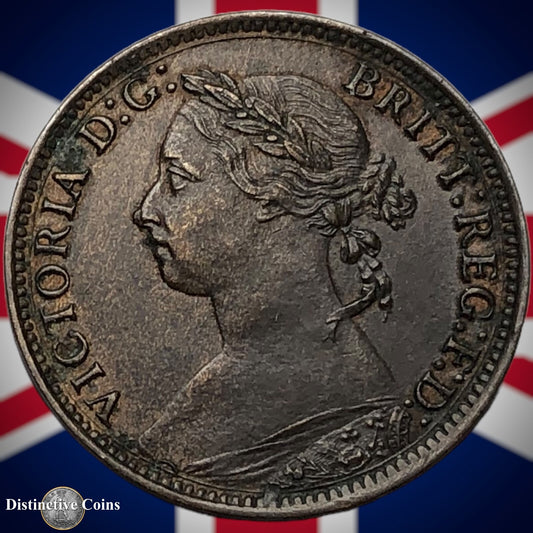 Great Britain 1886 Farthing 1/4d GB4218