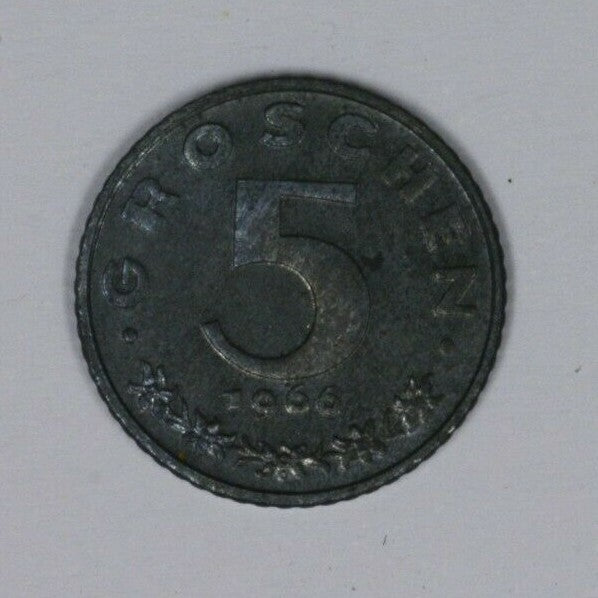 Austria 1966 Proof Set 9 Coins Scarce    B194