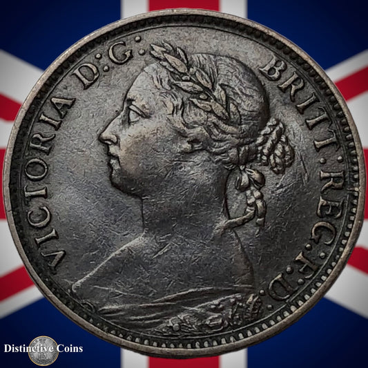 Great Britain 1891 Farthing 1/4d GB4297