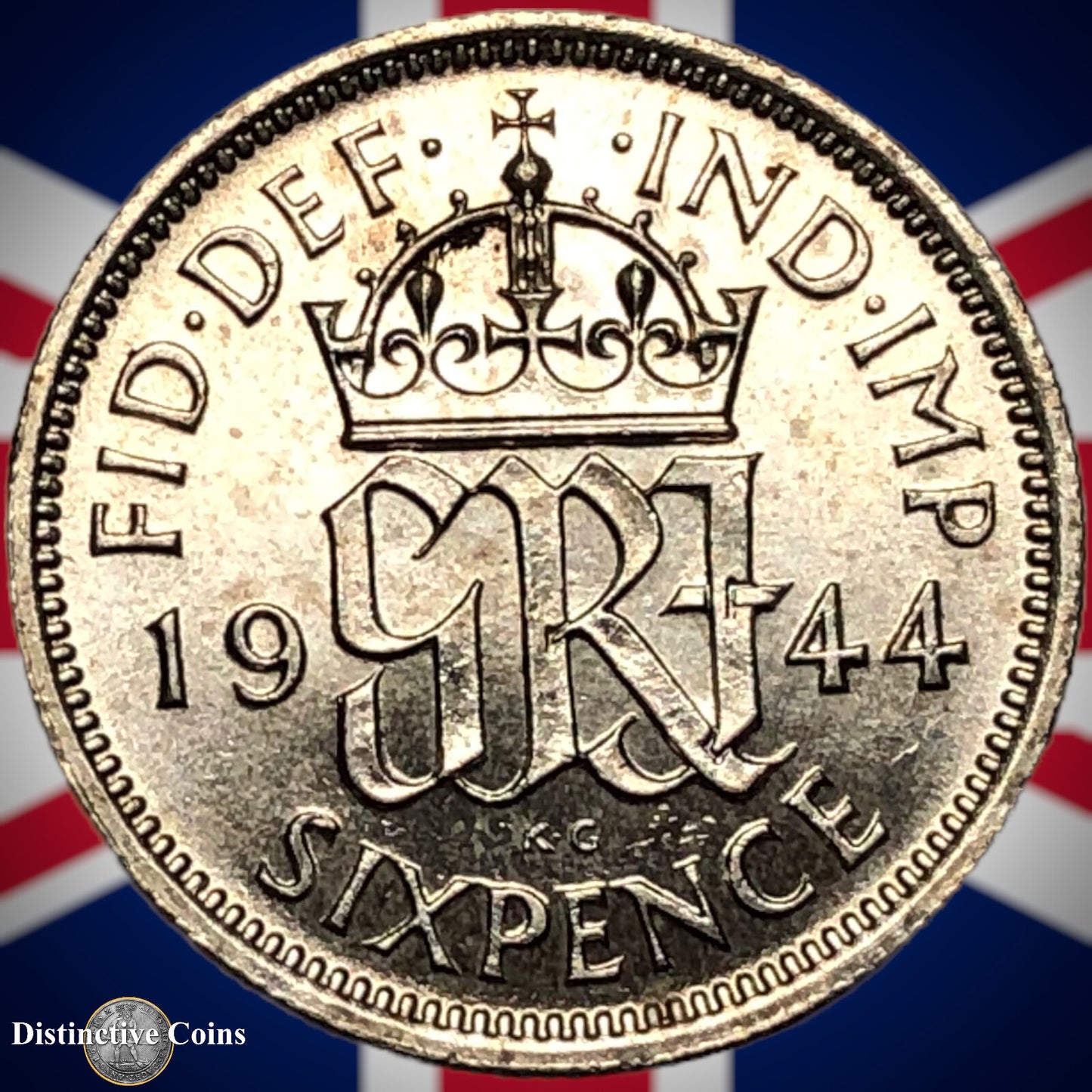 Great Britain 1944 Six Pence GB1743