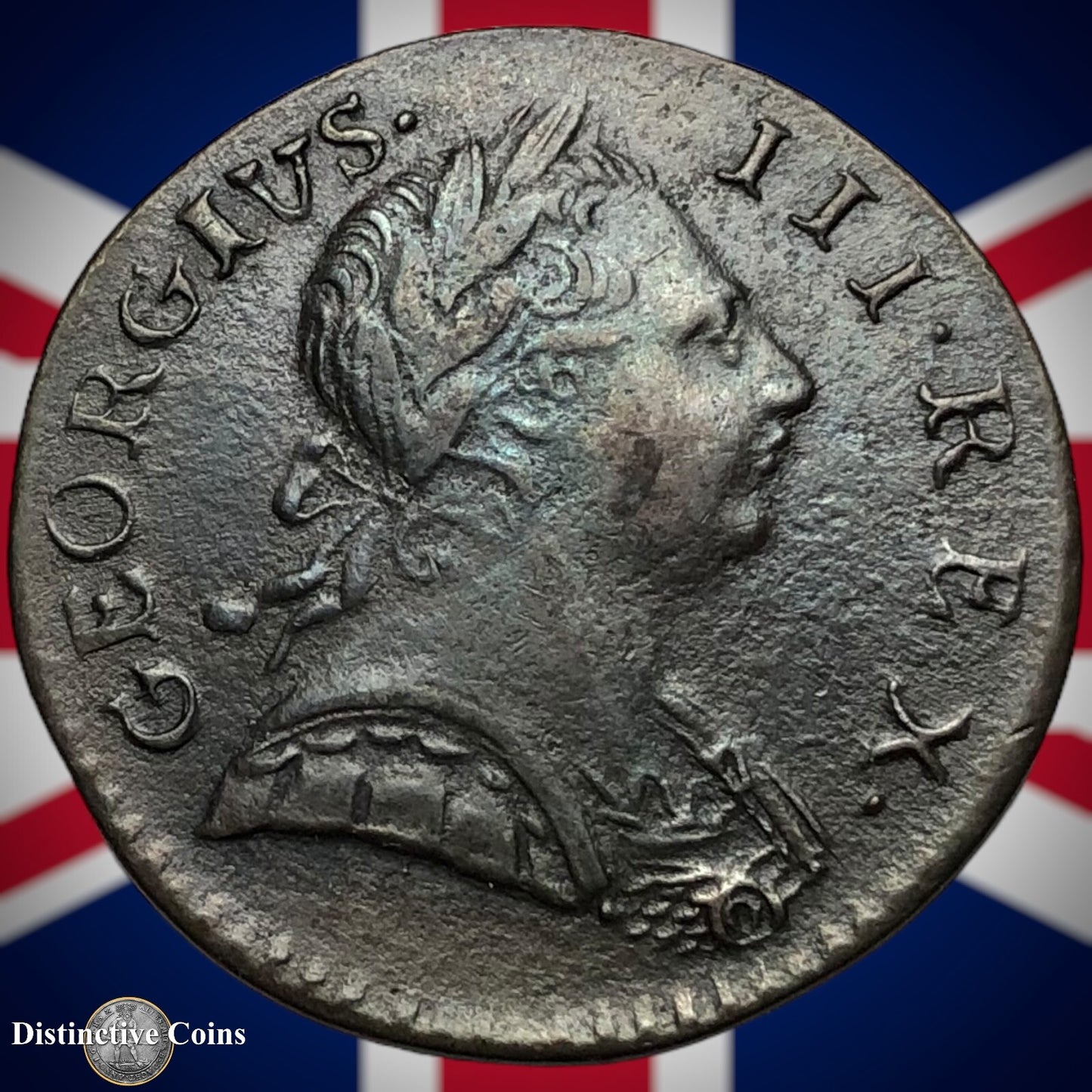 Great Britain 1772 Half Penny 1/2d GB5108
