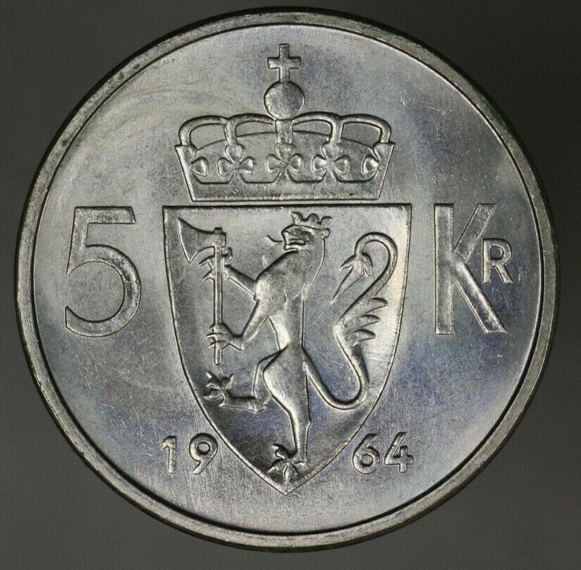 Norway 1964 8 Piece Coin Set  B266